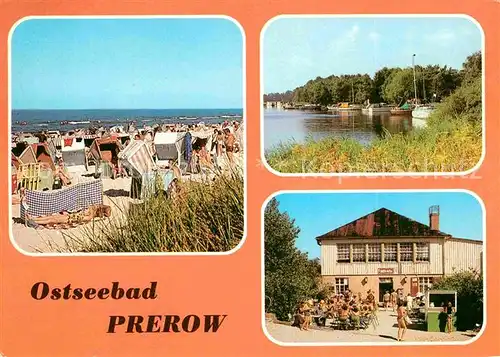 Prerow Ostseebad Am Strand Seglerhafen HO Milchbar am Duenenhaus Kat. Darss