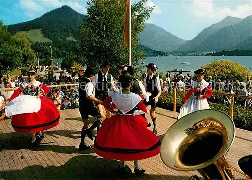 Kreuth Bad Tegernsee Oberbayerische Trachten Seefest Kat. Kreuth