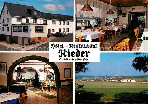 Wiesemscheid Hotel Restaurant Rieder Kat. Wiesemscheid
