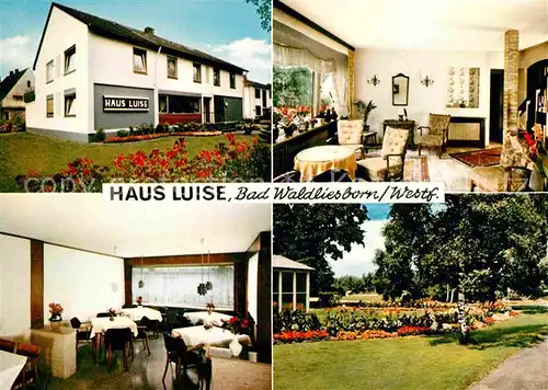 Bad Waldliesborn Haus Luise Kat. Lippstadt