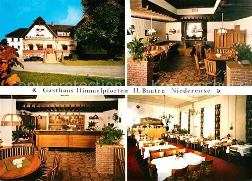 Niederense Westfalen Gasthaus Himmelpforten  Kat. Ense