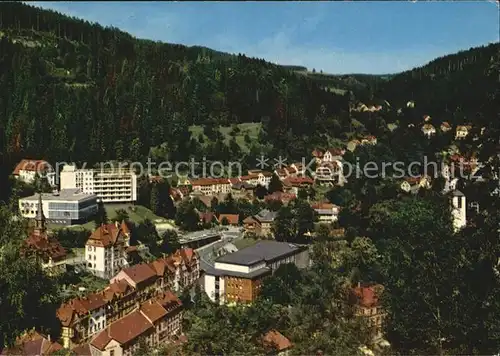 Triberg Schwarzwald Hotel Badener Hof Kurhaus Kat. Triberg im Schwarzwald