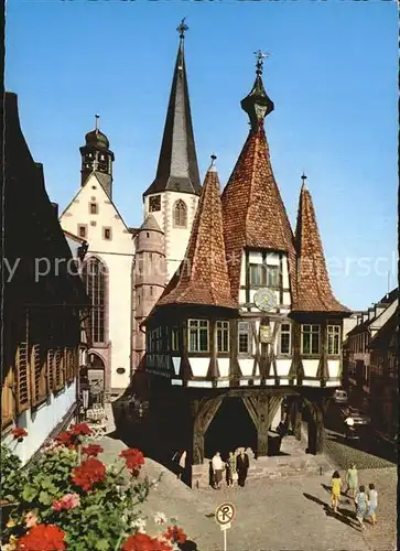 Michelstadt Rathaus Kat. Michelstadt