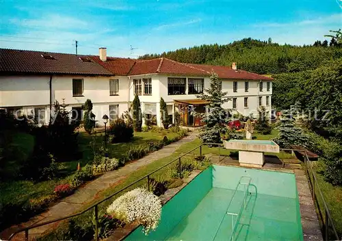 Muehlenbach Baden Heidburg Sanatorium Roter Buehl Kat. Muehlenbach