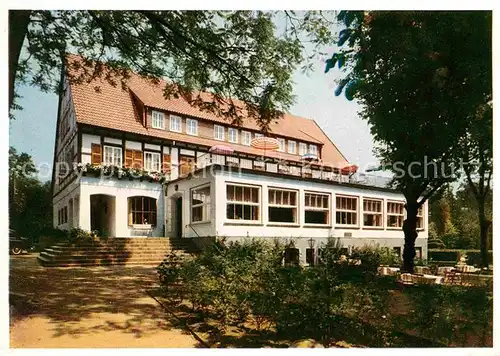 Bad Salzuflen Waldhotel Gartenrestaurant Forsthaus  Kat. Bad Salzuflen