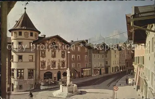 Berchtesgaden Marktplatz Kat. Berchtesgaden