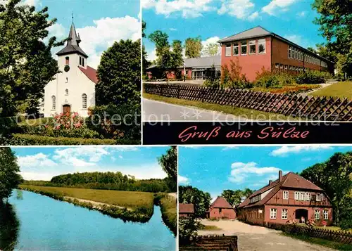 Suelze Celle Heidedorf Kirche  Kat. Bergen