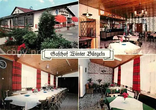 Coelbe Buergeln Gasthof Winter Kat. Coelbe