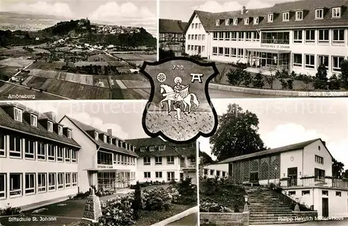 Amoeneburg Stiftschule Sankt Johann Philipp Heinrich Mueller Haus Kat. Amoeneburg