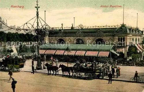 Hamburg Alsterpavillon Kat. Hamburg