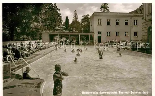 Badenweiler Thermalschwimmbad Kat. Badenweiler
