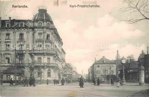 Karlsruhe Baden Karl Friedrichstrasse