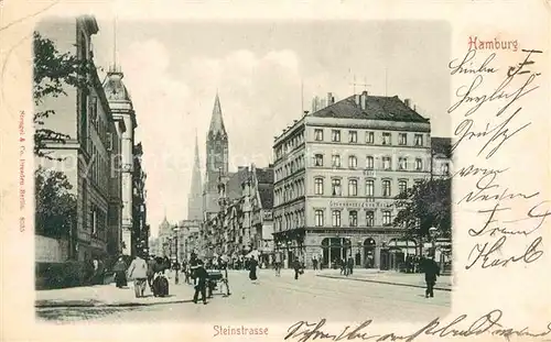 Hamburg Steinstrasse Kat. Hamburg
