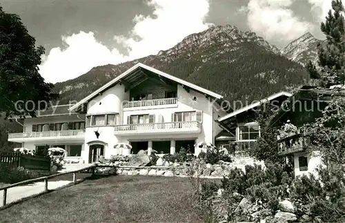 Garmisch Partenkirchen Berggasthof Almhuette  Kat. Garmisch Partenkirchen