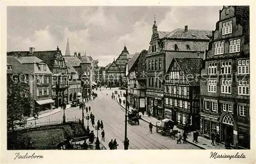 Paderborn Marienplatz Kat. Paderborn