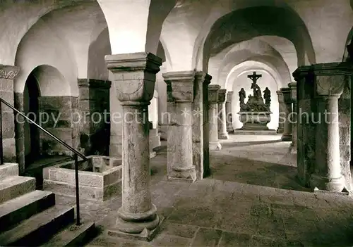 Neuenheerse Stiftskirche Krypta alter Brunnen Kat. Bad Driburg