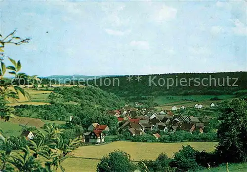 Merxhausen Solling Panorama Kat. Heinade