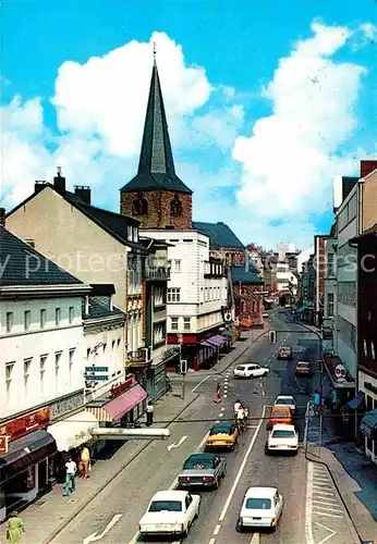 Hilden Duesseldorf Mittelstrasse Kirche Kat. Duesseldorf