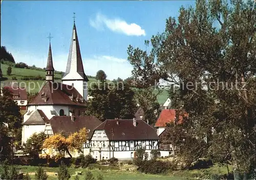 Eslohe Sauerland Kirche Kat. Eslohe (Sauerland)