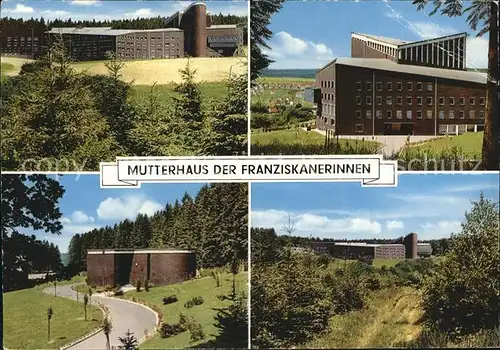 Olpe Biggesee Mutterhaus der Franziskanerinnen Kat. Olpe