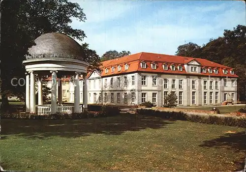 Hofgeismar Evangelische Akademie Gaestehaus mit Brunnentempel Kat. Hofgeismar