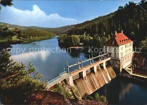 Hoellensteinsee Wasserkraftwerk Kat. Viechtach