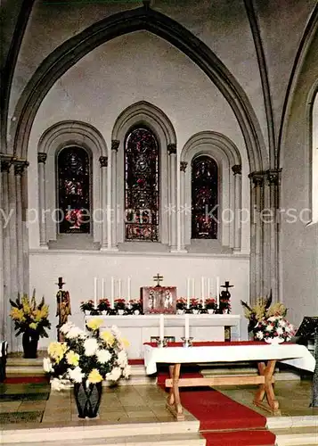 Legden Pfarrkirche Sankt Brigida Altarraum Kat. Legden