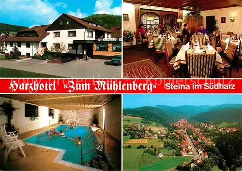 Steina Suedharz Harzhotel Zum Muehlenberg Gastraum Kat. Bad Sachsa