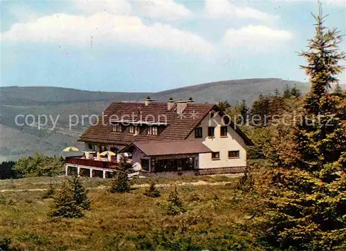 Hessisch Lichtenau Berggasthof Hoher Meissner Kat. Hessisch Lichtenau