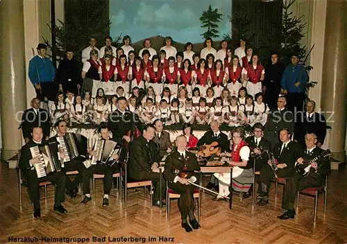 Lauterberg Bad Herzklub Heimatgruppe Orchester  Kat. Bad Lauterberg im Harz