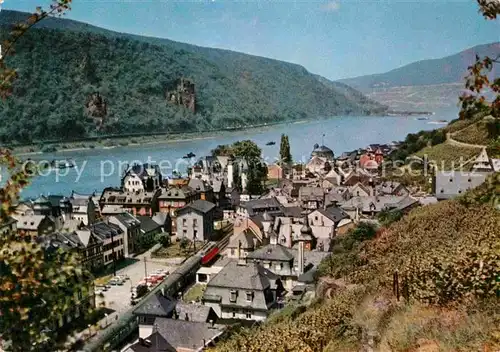 Assmannshausen Rhein Assmannhausen Jugoslawien Express Zug Kat. Ruedesheim am Rhein