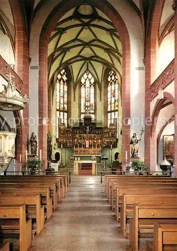 Geisenheim Rheingauer Dom Altar Kat. Geisenheim