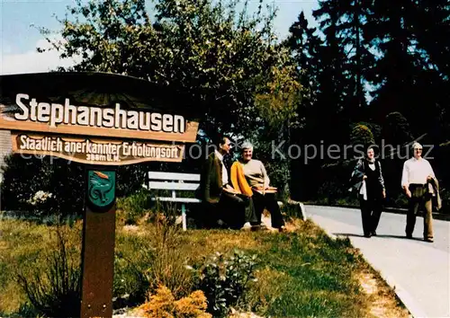 Stephanshausen Rheinhoehenweg Wanderer Kat. Geisenheim