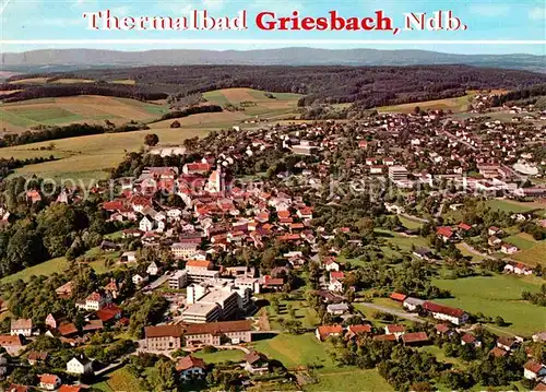 Griesbach Rottal Fliegeraufnahme Thermalbad Pflegestift Rottal Kat. Bad Griesbach i.Rottal