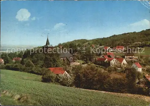 Bergkirchen Bad Oeynhausen Panorama Kat. Bad Oeynhausen