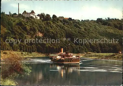 Fuerstenberg Weser Schloss Dampfer  Kat. Fuerstenberg