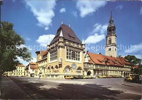 Celle Niedersachsen Museum und Stadtkirche Kat. Celle