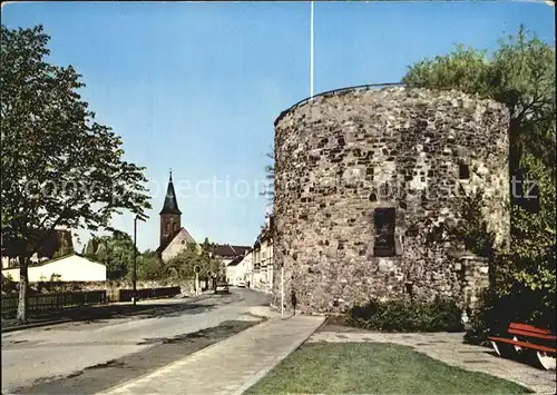 Ratingen Dicker Turm evangelische Kirche  Kat. Ratingen