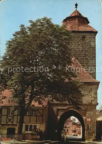 Hoechstadt Aisch Stadttor Kat. Hoechstadt a.d.Aisch