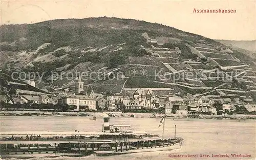 Assmannshausen Panorama Schiff