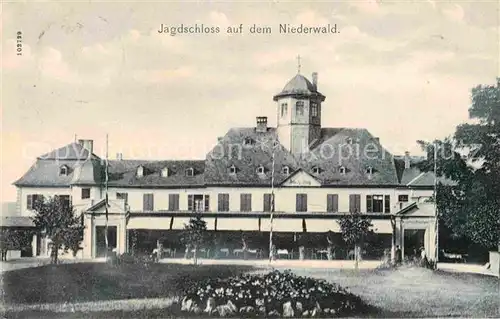 Ruedesheim Rhein Jagdschloss Niederwald Kat. Ruedesheim am Rhein