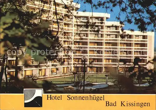Bad Kissingen Hotel Sonnenhuegel Kat. Bad Kissingen