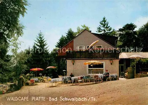 Bad Schwalbach Waldcafe Platte Kat. Bad Schwalbach