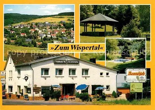 Bad Schwalbach Gasthof Zum Wispertal Kat. Bad Schwalbach