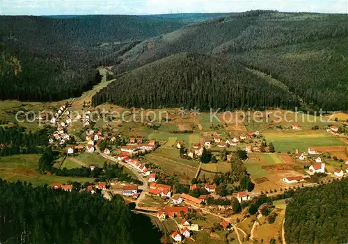 Enzkloesterle Fliegeraufnahme Kat. Enzkloesterle