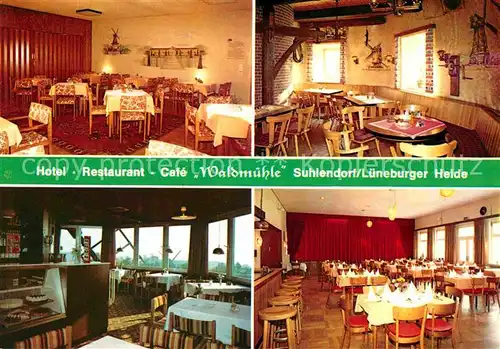 Suhlendorf Hotel Restaurant Cafe Waldmuehle Kat. Suhlendorf