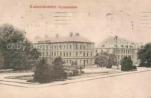 Kaiserslautern Gymnasium Kat. Kaiserslautern