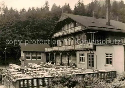 Tabarz Hotel Schweizerhaus Kat. Tabarz Thueringer Wald