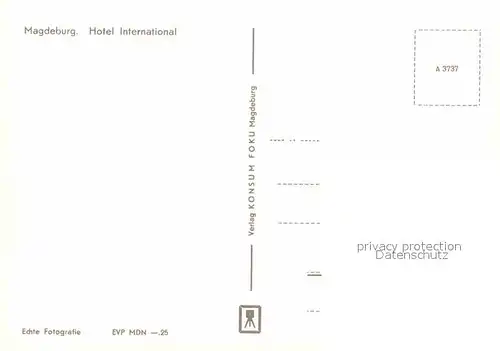 Magdeburg Hotel International Kat. Magdeburg