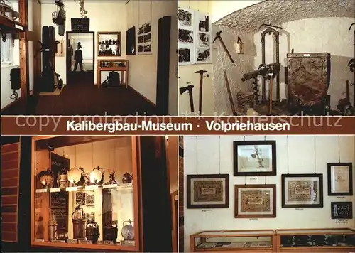 Volpriehausen Kalibergbau Museum  Kat. Uslar